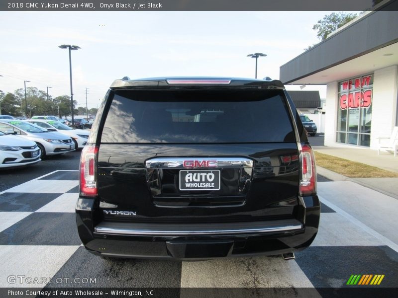 Onyx Black / Jet Black 2018 GMC Yukon Denali 4WD