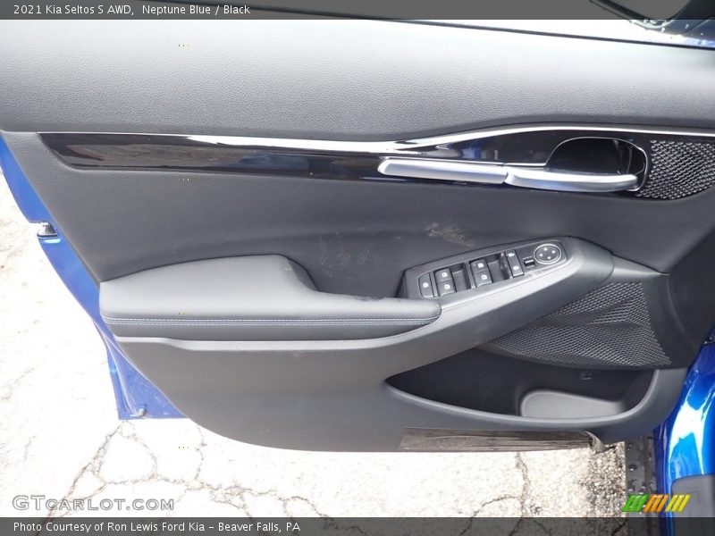 Neptune Blue / Black 2021 Kia Seltos S AWD