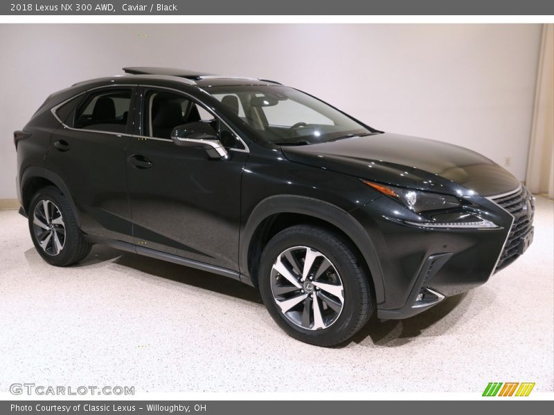 Caviar / Black 2018 Lexus NX 300 AWD