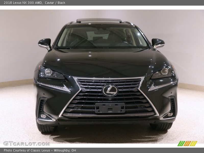 Caviar / Black 2018 Lexus NX 300 AWD