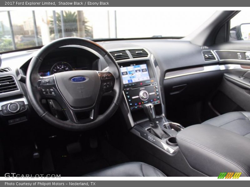 Shadow Black / Ebony Black 2017 Ford Explorer Limited