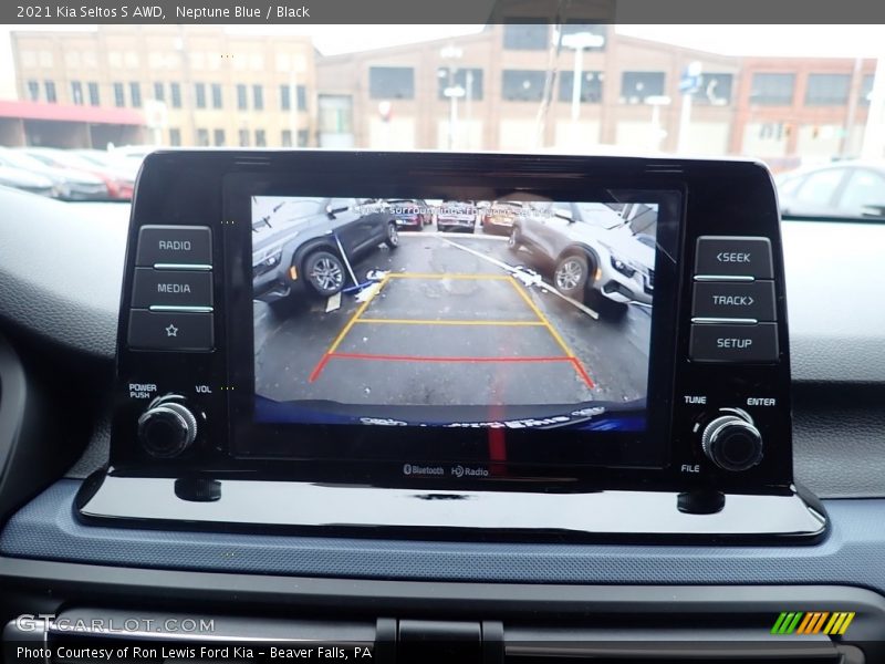 Neptune Blue / Black 2021 Kia Seltos S AWD