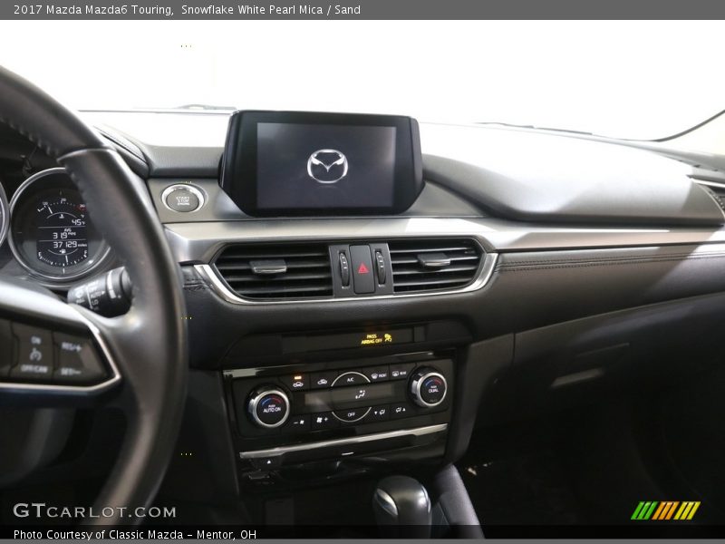 Snowflake White Pearl Mica / Sand 2017 Mazda Mazda6 Touring