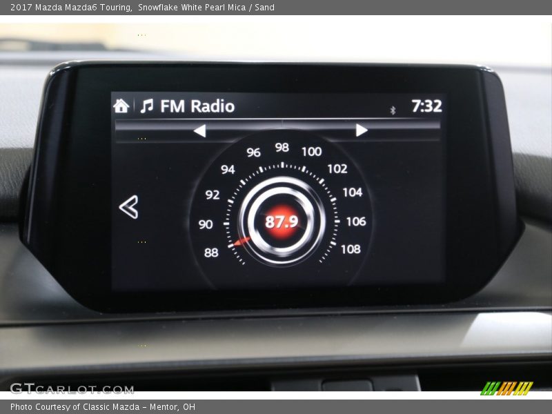 Snowflake White Pearl Mica / Sand 2017 Mazda Mazda6 Touring