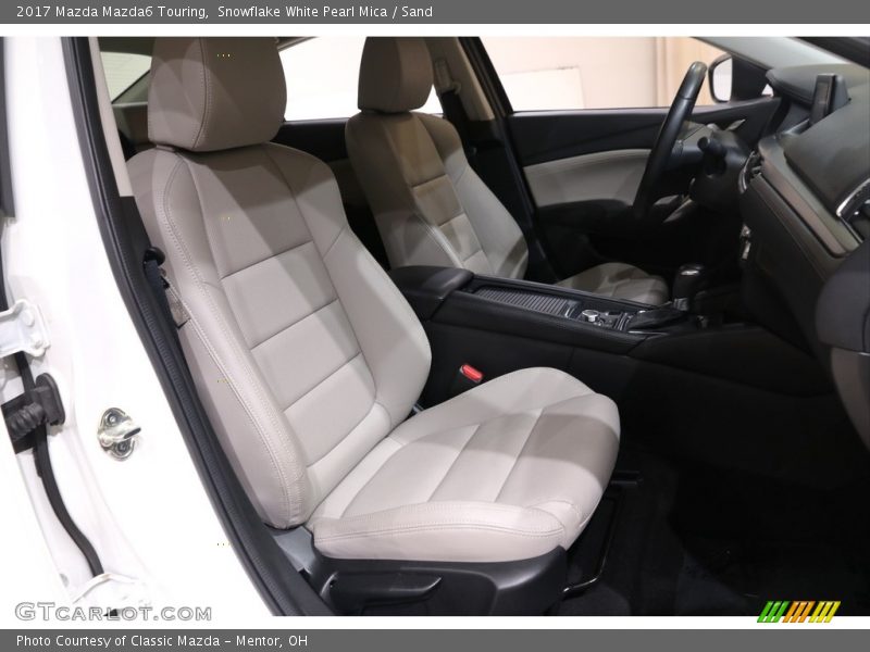 Snowflake White Pearl Mica / Sand 2017 Mazda Mazda6 Touring