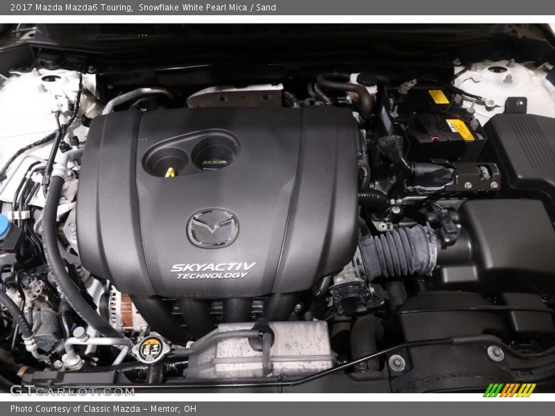 Snowflake White Pearl Mica / Sand 2017 Mazda Mazda6 Touring