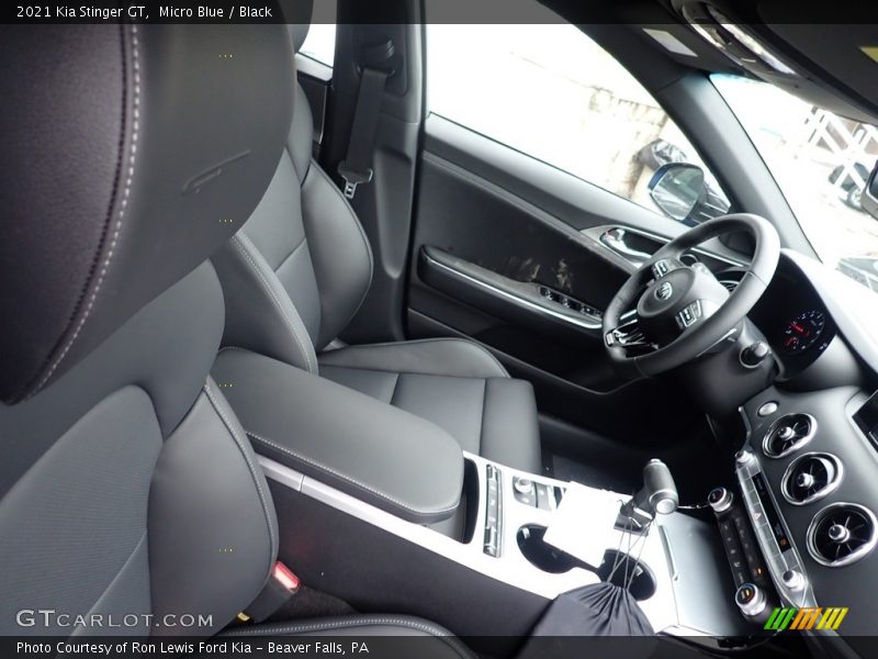 Micro Blue / Black 2021 Kia Stinger GT