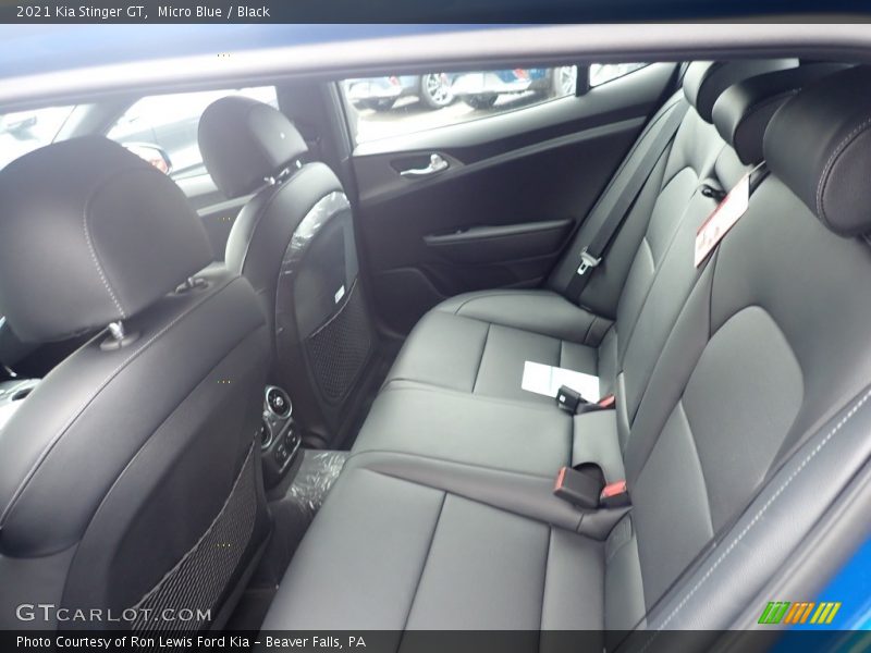 Micro Blue / Black 2021 Kia Stinger GT