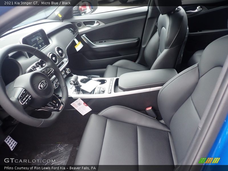 Micro Blue / Black 2021 Kia Stinger GT