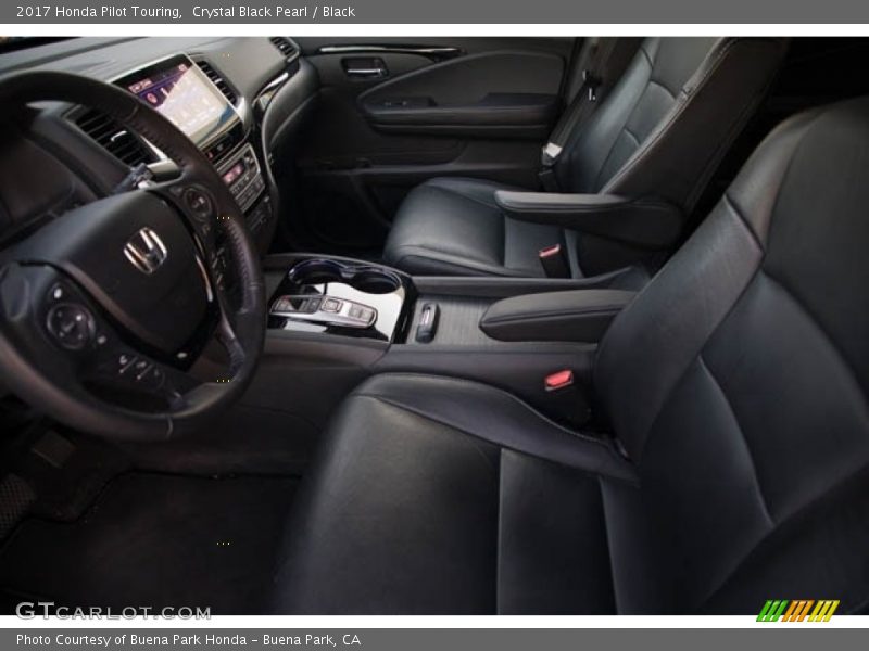 Crystal Black Pearl / Black 2017 Honda Pilot Touring