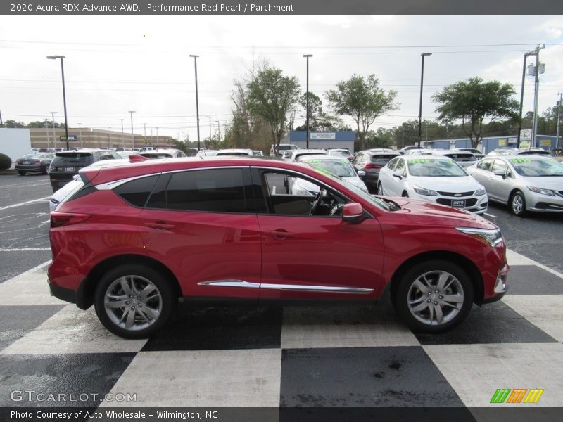 Performance Red Pearl / Parchment 2020 Acura RDX Advance AWD