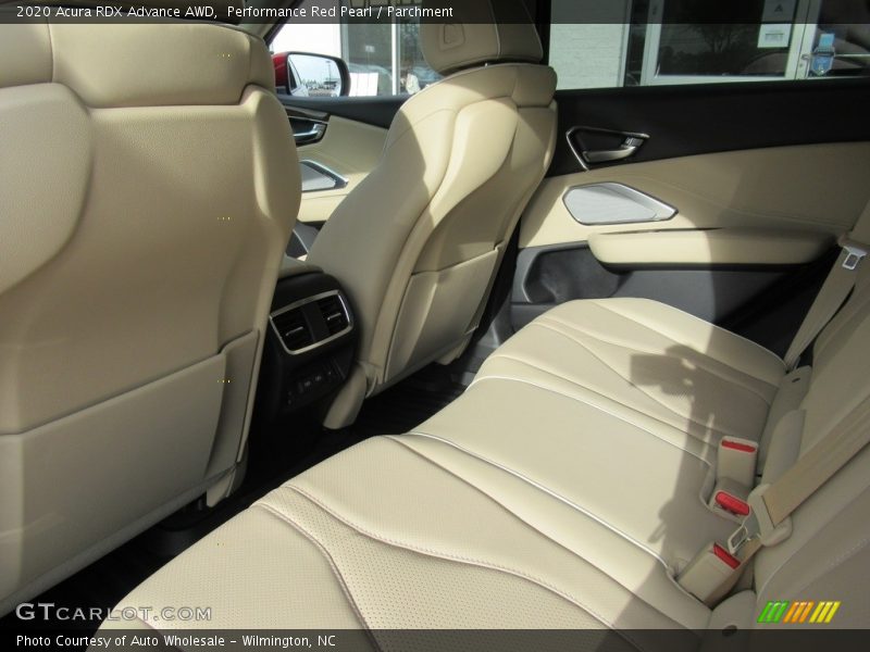 Performance Red Pearl / Parchment 2020 Acura RDX Advance AWD