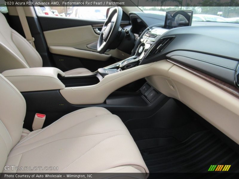 Performance Red Pearl / Parchment 2020 Acura RDX Advance AWD