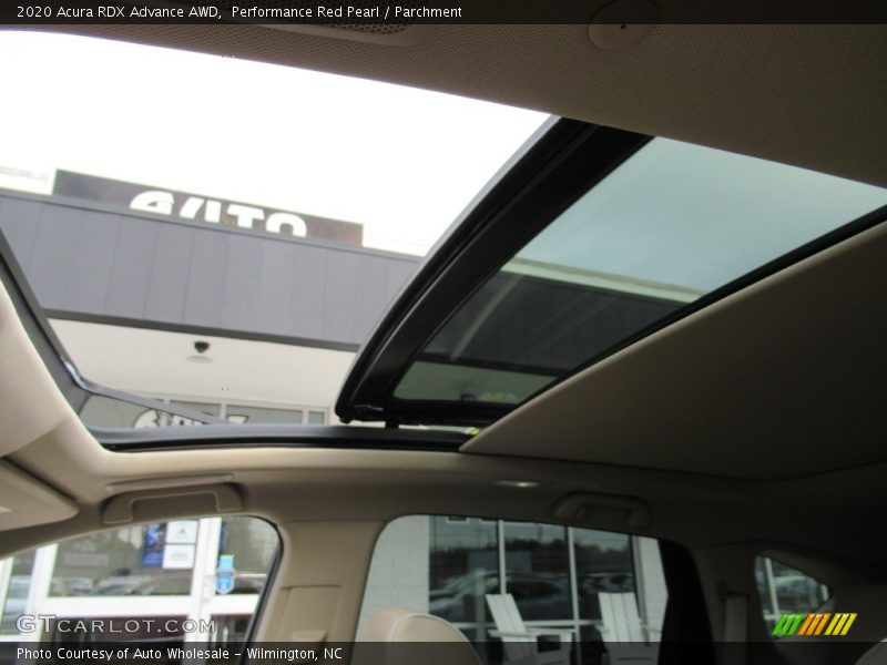 Performance Red Pearl / Parchment 2020 Acura RDX Advance AWD