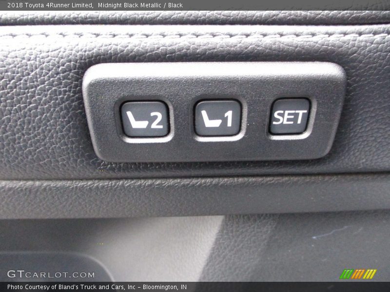 Midnight Black Metallic / Black 2018 Toyota 4Runner Limited