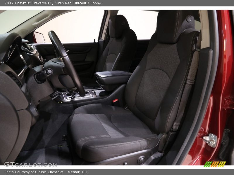 Siren Red Tintcoat / Ebony 2017 Chevrolet Traverse LT
