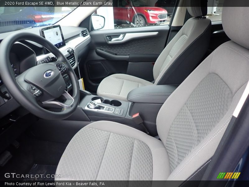 Blue Metallic / Dark Earth Gray 2020 Ford Escape SE 4WD