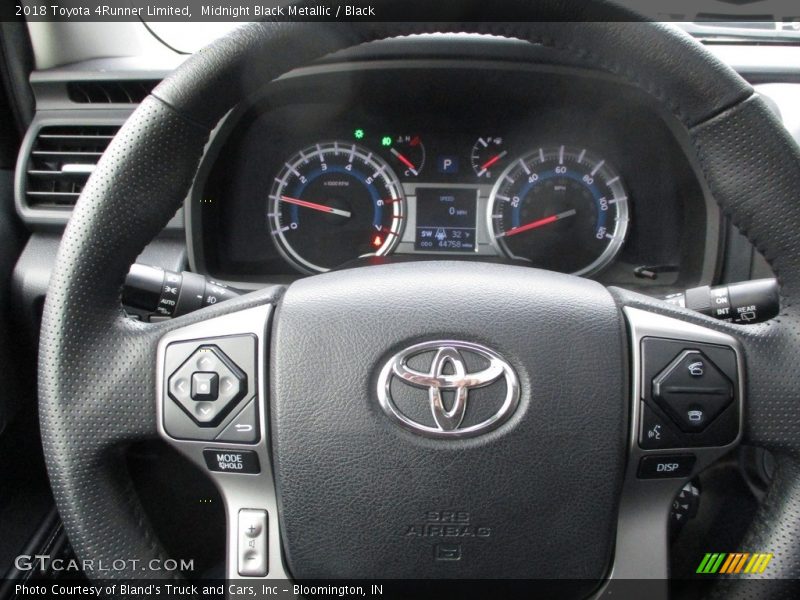 Midnight Black Metallic / Black 2018 Toyota 4Runner Limited