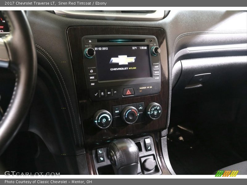 Siren Red Tintcoat / Ebony 2017 Chevrolet Traverse LT