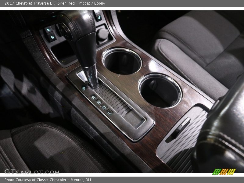 Siren Red Tintcoat / Ebony 2017 Chevrolet Traverse LT