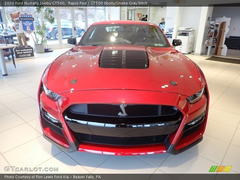 2020 Mustang Shelby GT500 Rapid Red