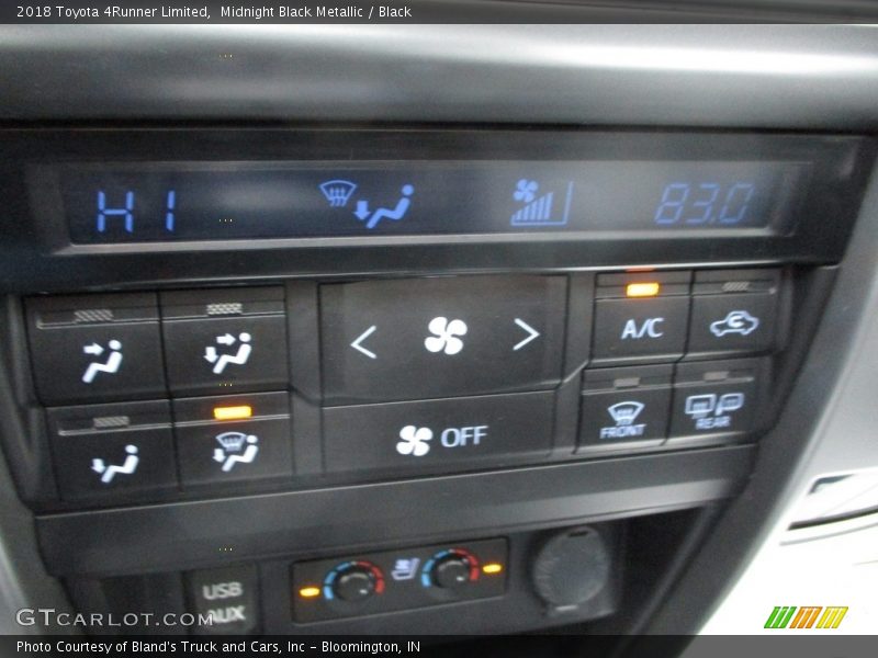 Midnight Black Metallic / Black 2018 Toyota 4Runner Limited