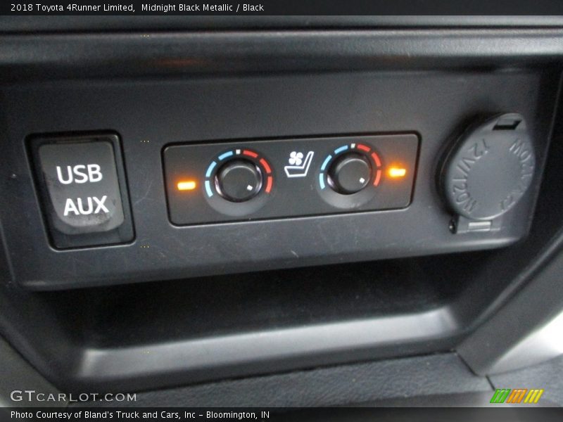 Midnight Black Metallic / Black 2018 Toyota 4Runner Limited