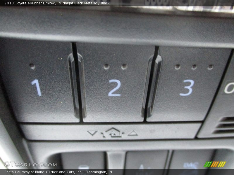 Midnight Black Metallic / Black 2018 Toyota 4Runner Limited