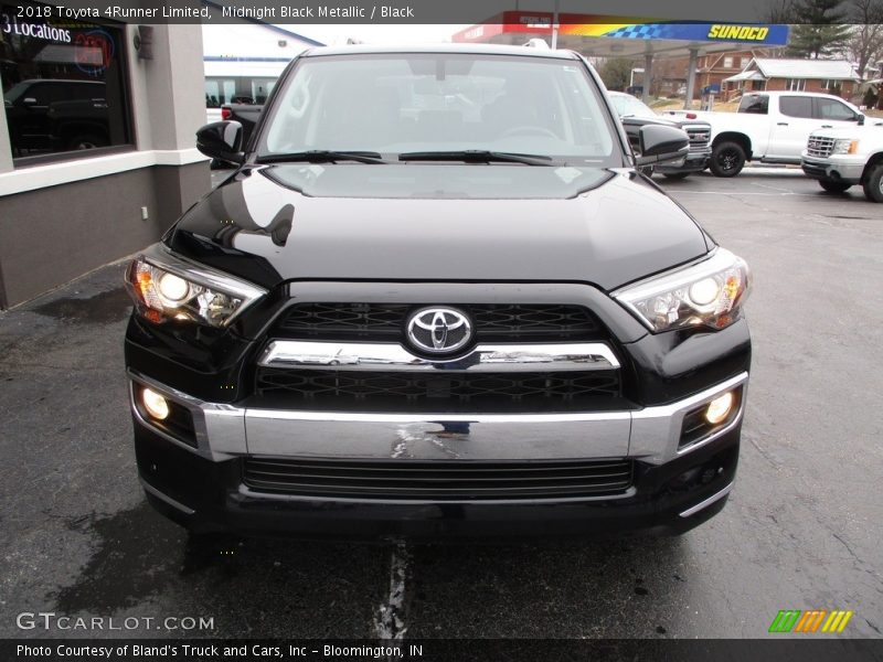 Midnight Black Metallic / Black 2018 Toyota 4Runner Limited