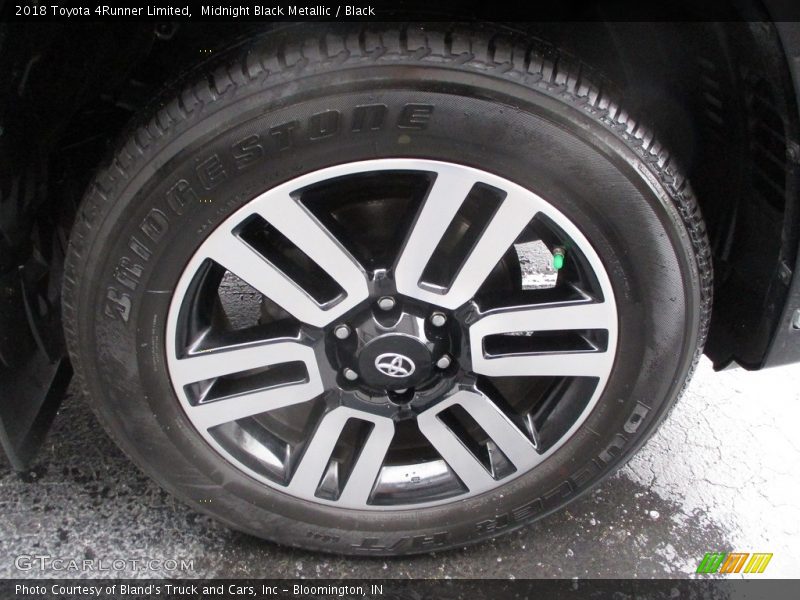 Midnight Black Metallic / Black 2018 Toyota 4Runner Limited