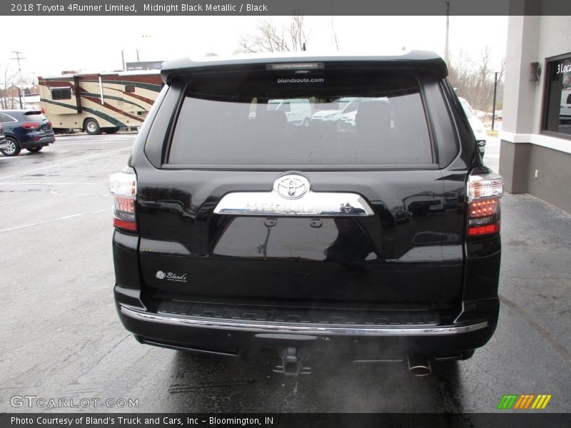 Midnight Black Metallic / Black 2018 Toyota 4Runner Limited