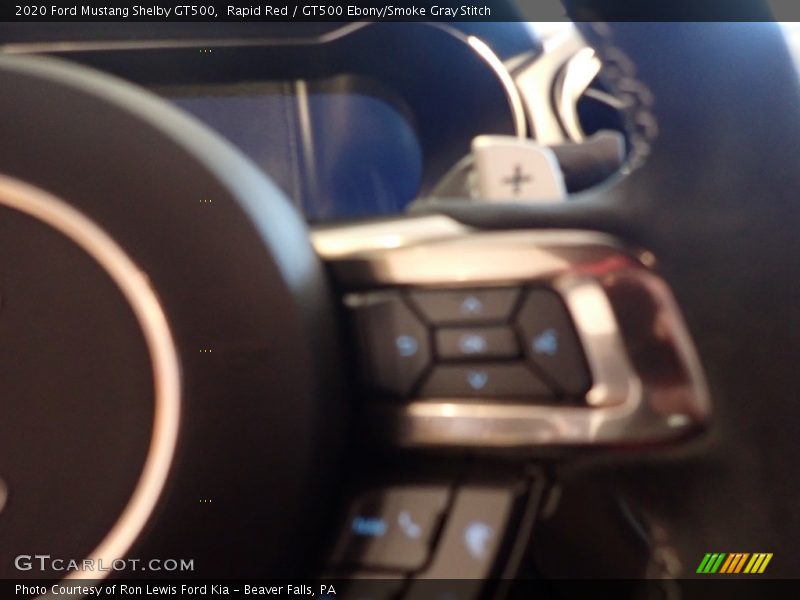 Rapid Red / GT500 Ebony/Smoke Gray Stitch 2020 Ford Mustang Shelby GT500