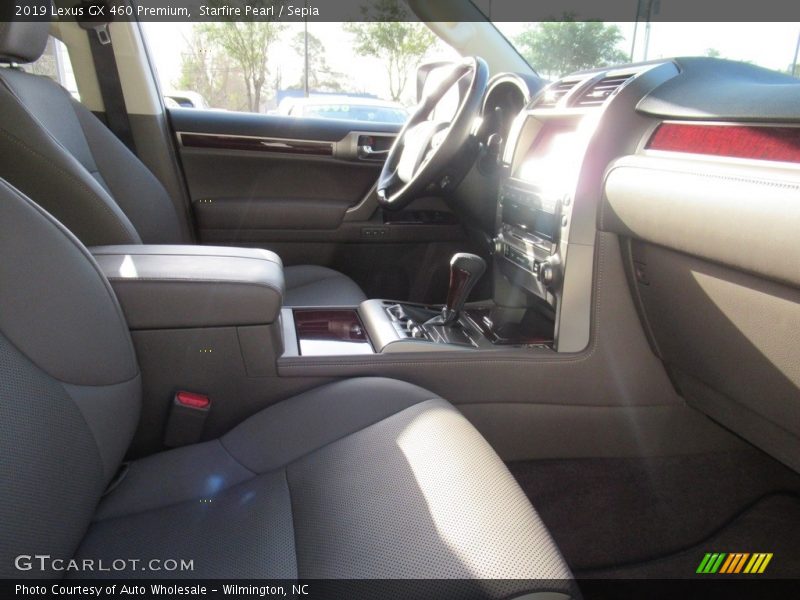 Starfire Pearl / Sepia 2019 Lexus GX 460 Premium