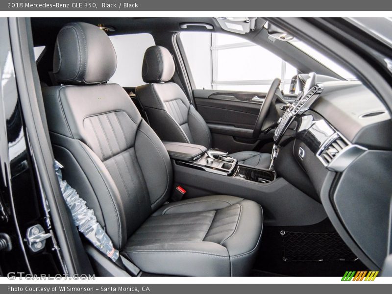 Black / Black 2018 Mercedes-Benz GLE 350