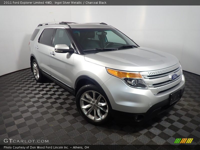 Ingot Silver Metallic / Charcoal Black 2011 Ford Explorer Limited 4WD