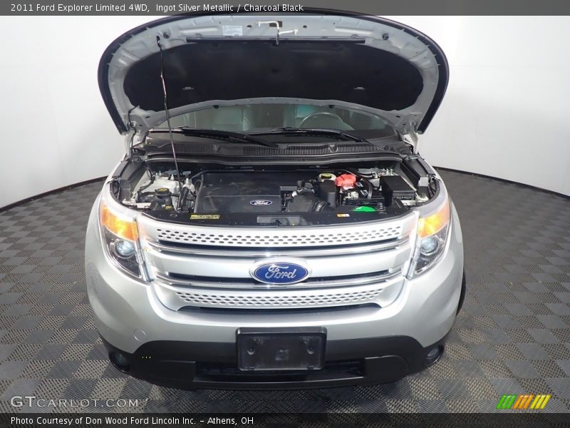 Ingot Silver Metallic / Charcoal Black 2011 Ford Explorer Limited 4WD