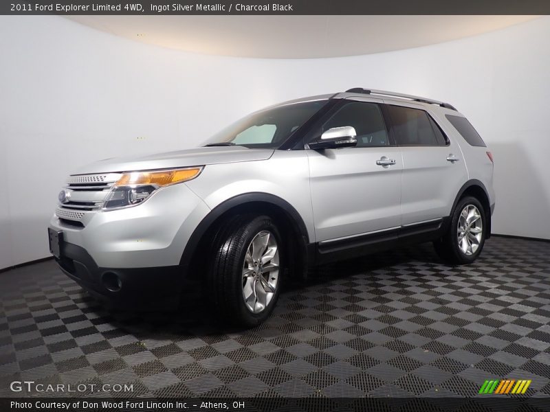 Ingot Silver Metallic / Charcoal Black 2011 Ford Explorer Limited 4WD