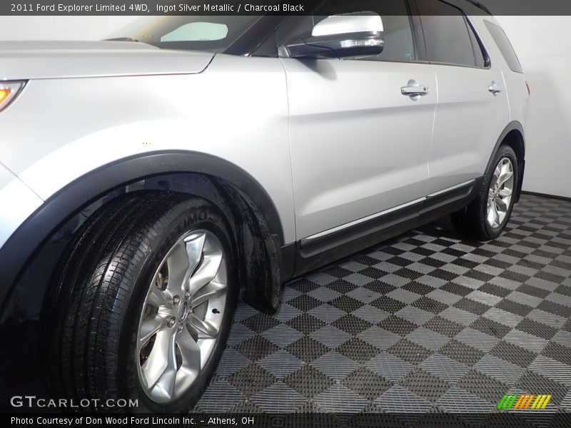Ingot Silver Metallic / Charcoal Black 2011 Ford Explorer Limited 4WD