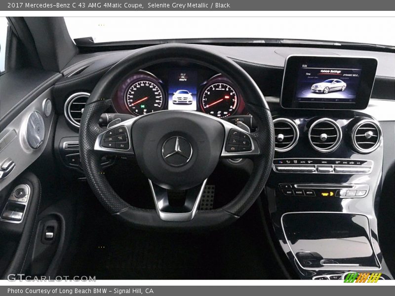Dashboard of 2017 C 43 AMG 4Matic Coupe