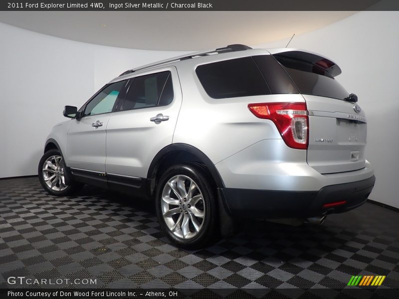 Ingot Silver Metallic / Charcoal Black 2011 Ford Explorer Limited 4WD