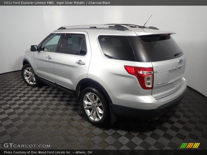 Ingot Silver Metallic / Charcoal Black 2011 Ford Explorer Limited 4WD