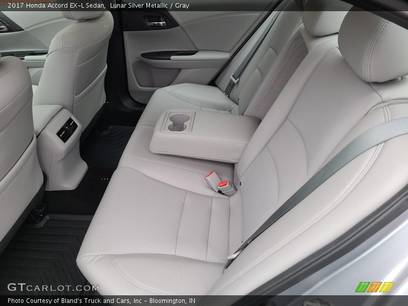 Lunar Silver Metallic / Gray 2017 Honda Accord EX-L Sedan