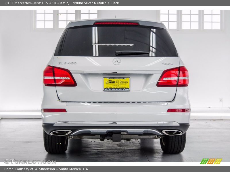 Iridium Silver Metallic / Black 2017 Mercedes-Benz GLS 450 4Matic