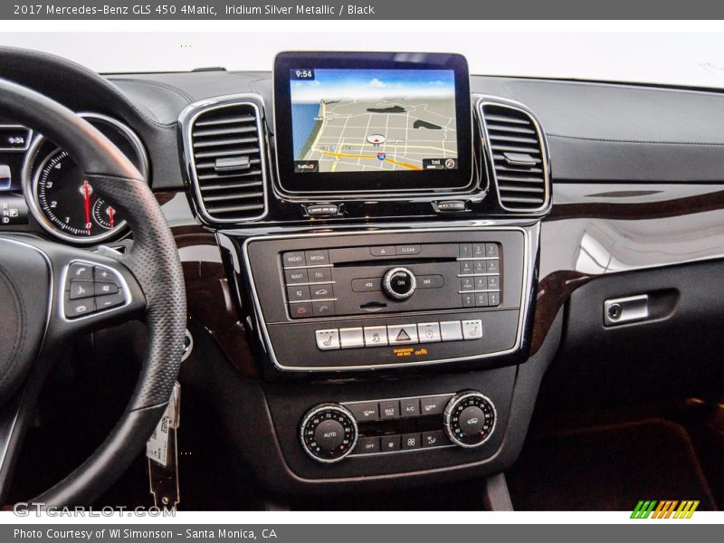 Iridium Silver Metallic / Black 2017 Mercedes-Benz GLS 450 4Matic