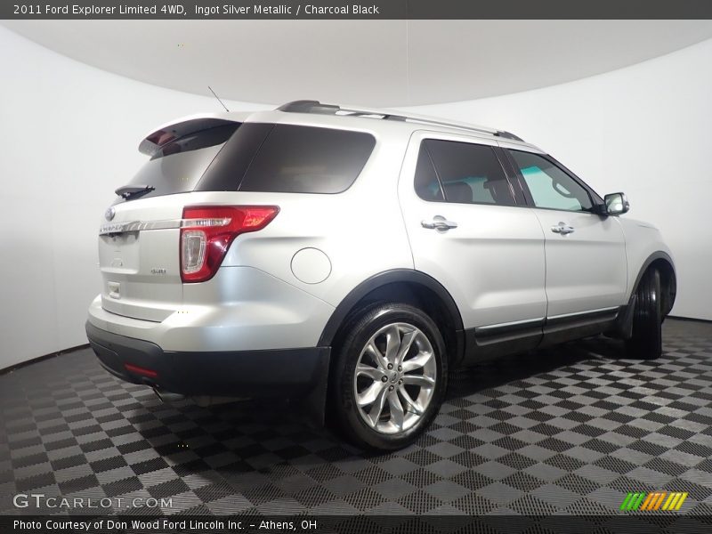 Ingot Silver Metallic / Charcoal Black 2011 Ford Explorer Limited 4WD