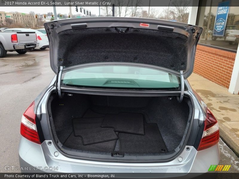 Lunar Silver Metallic / Gray 2017 Honda Accord EX-L Sedan
