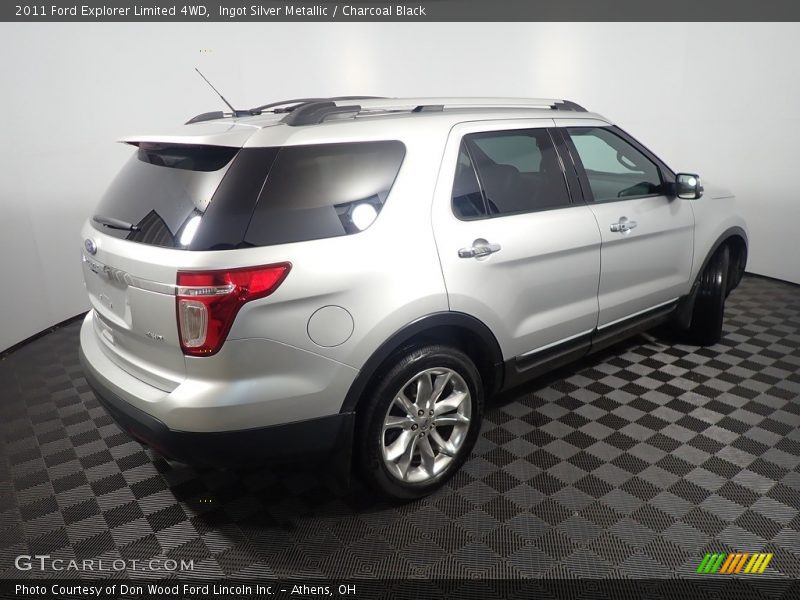 Ingot Silver Metallic / Charcoal Black 2011 Ford Explorer Limited 4WD