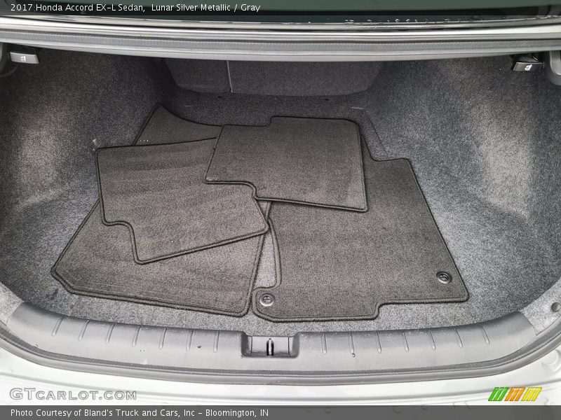 Lunar Silver Metallic / Gray 2017 Honda Accord EX-L Sedan