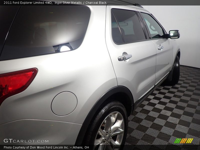 Ingot Silver Metallic / Charcoal Black 2011 Ford Explorer Limited 4WD