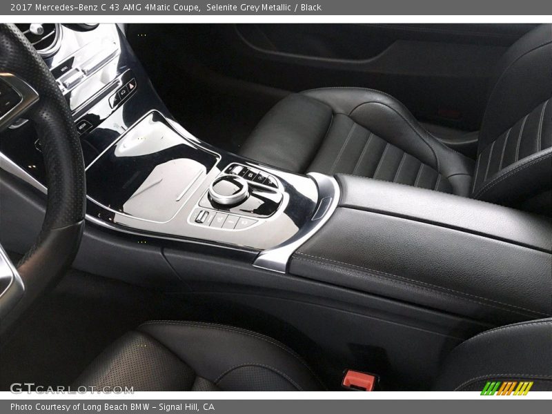 Selenite Grey Metallic / Black 2017 Mercedes-Benz C 43 AMG 4Matic Coupe